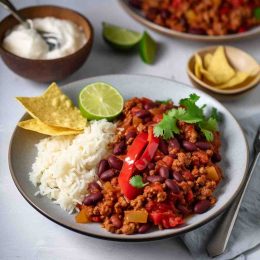 quorn mince chilli