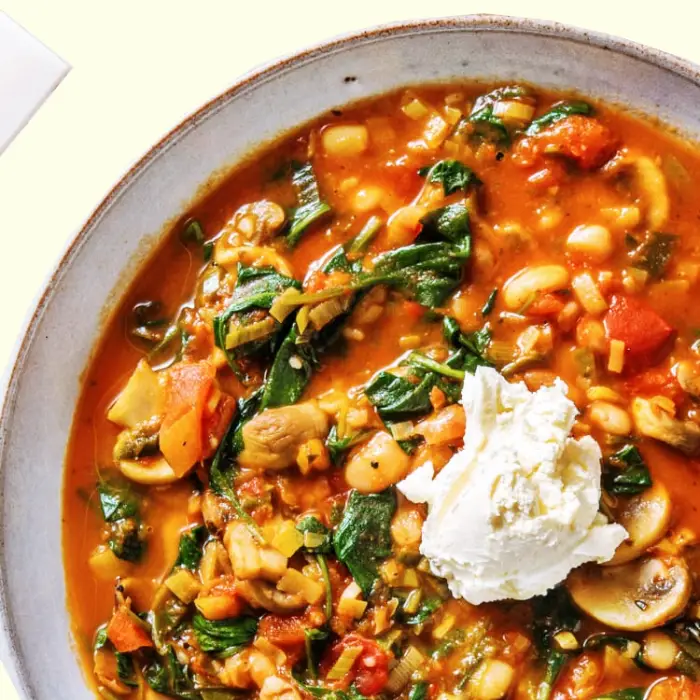 Butterbean Mushroom Stew The Wellbeing Barista