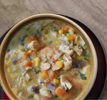 salmon and white fish chowder