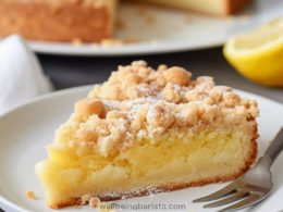 Italian Sbriciolata Crumb Cake with Lemon Mascarpone Cream