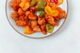 Chicken in Sweet and Sour Sauce