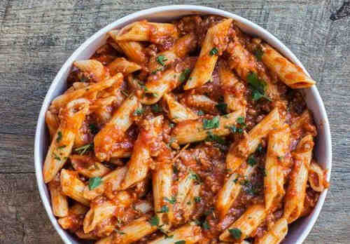 Gigi Hadid Spicy Vodka Pasta