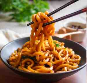 yaki udon noodles