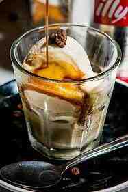 affogato al caffe