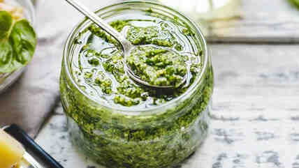 Garlic Scapes Pesto