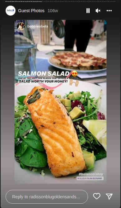 Agliolio Salmon Salad