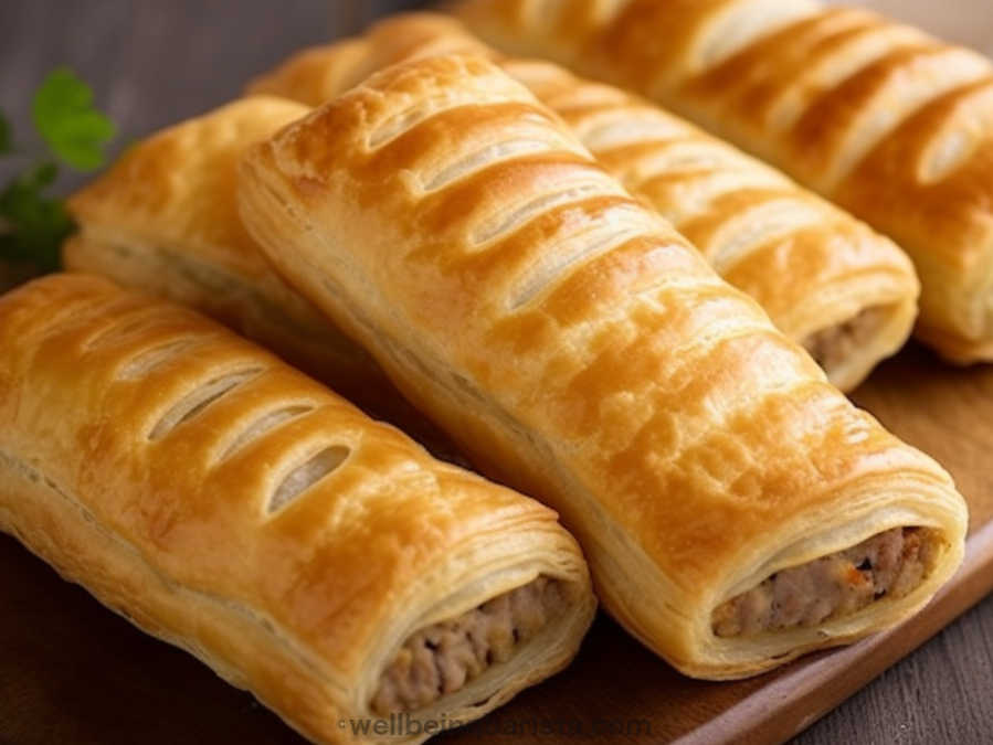 Mary Berry sausage rolls with sausage meat
