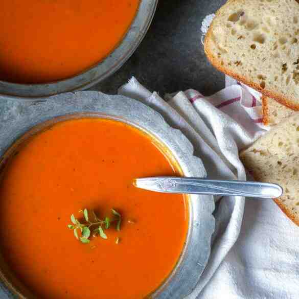 Mary Berry Tomato Soup - Homemade Tomato Soup in 12 minutes