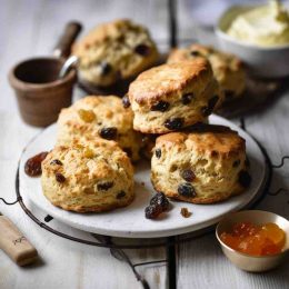 Fluffy Mary Berry Fruit Scones (15 mins)