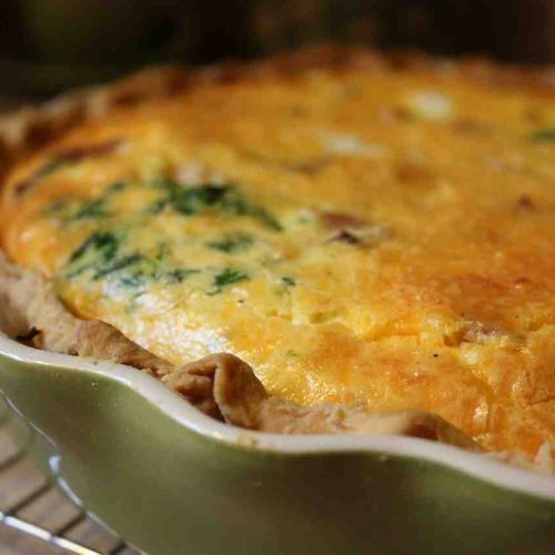 coronation quiche