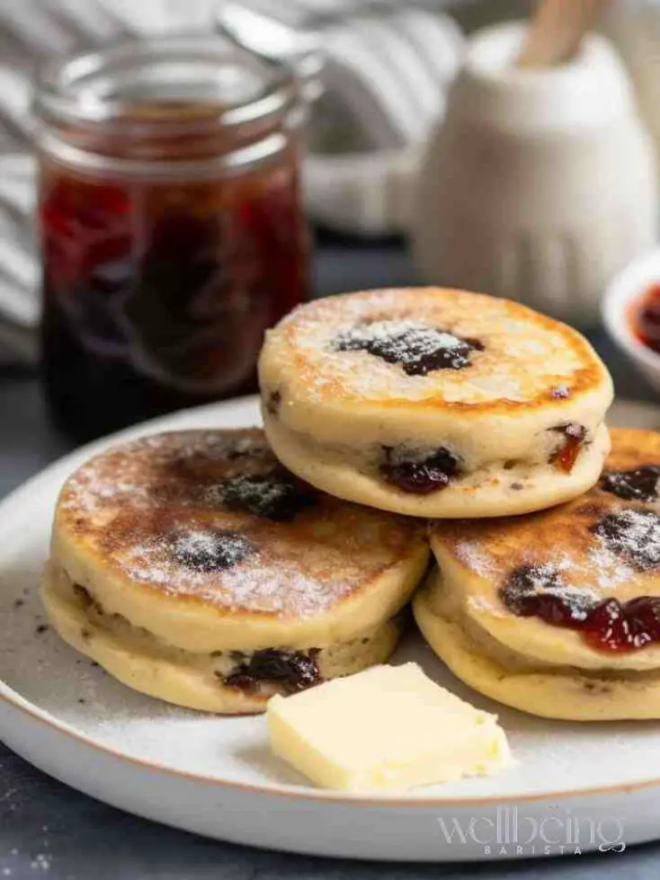Traditional St Fagans Welsh cake recipe no lard version