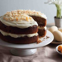 carrot cake with ginger mascarpone frosting ina garten