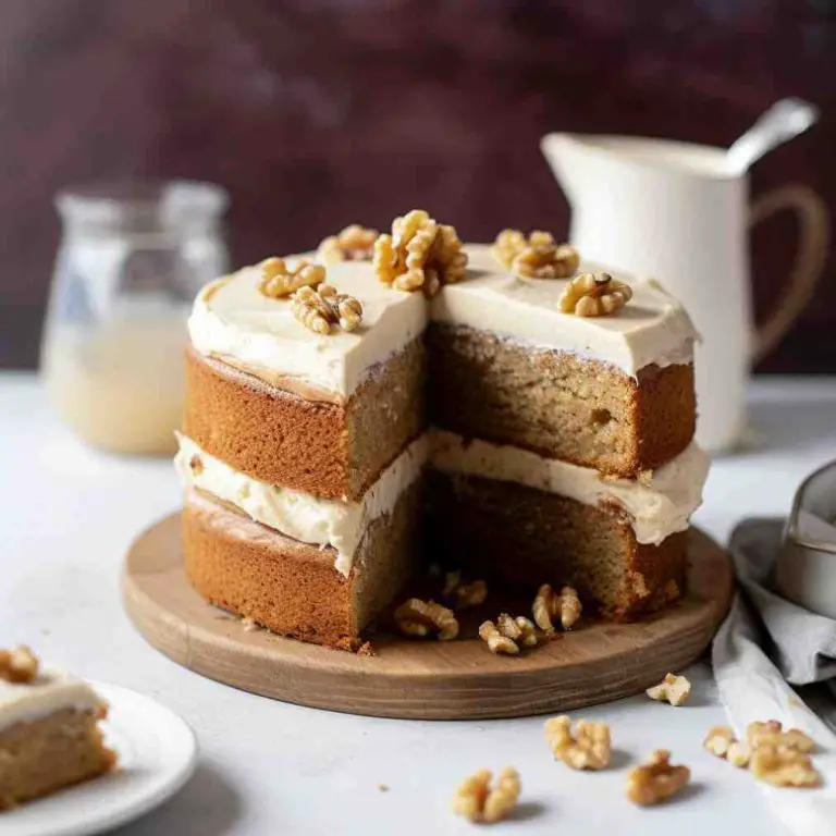 Mary Berry's Coffee & Walnut Cake