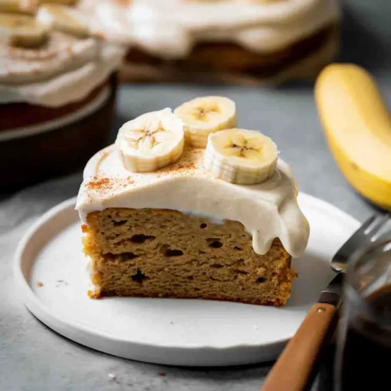 Mary Berry Banana Cake with Cinnamon Cream Cheese Frosting