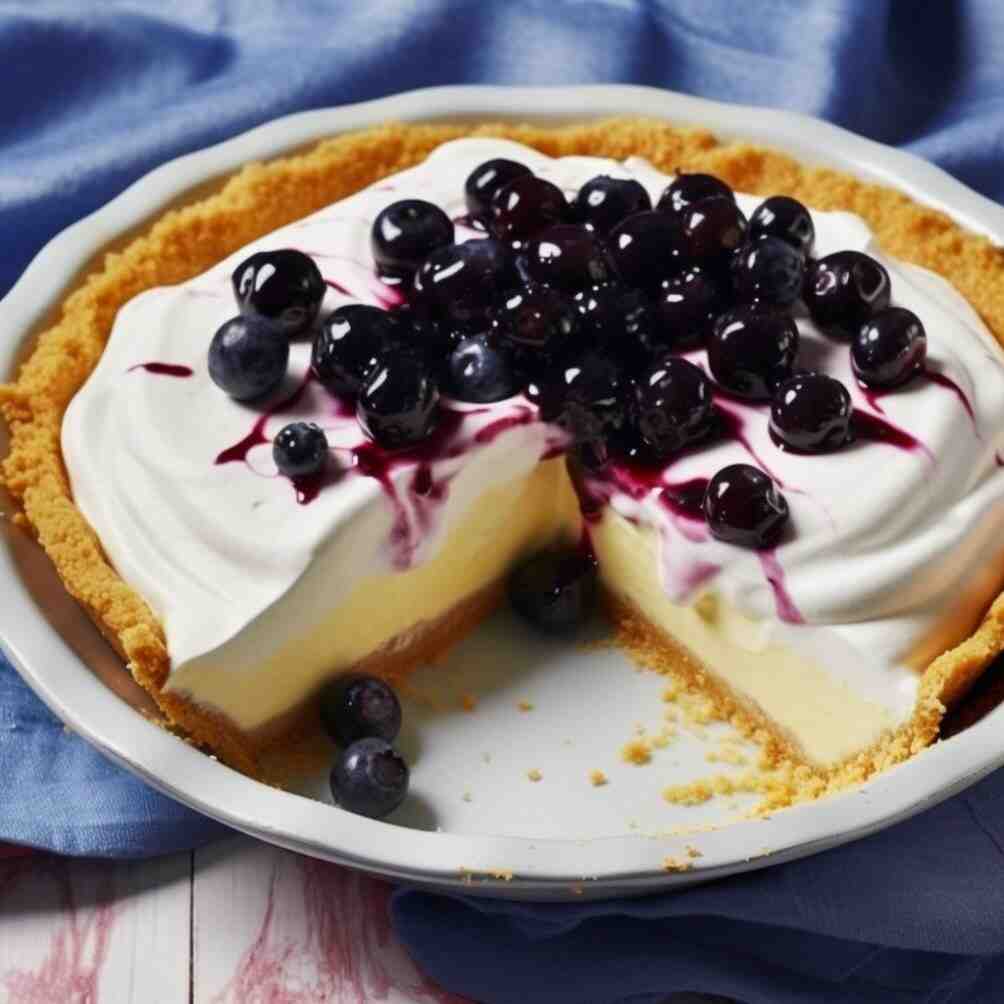 blueberry banana cream pie