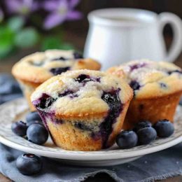 blueberry muffins