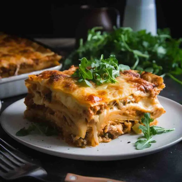 Jamie Oliver Chicken & Mushroom Lasagne