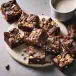rocky road with honeycomb chocolate