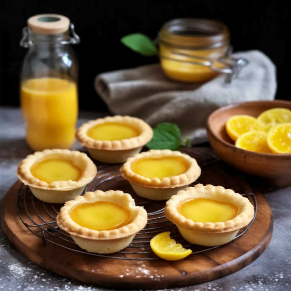 tarts filled with mary berry lemon curd