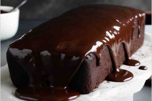 Romano Macaroni Grill's Restaurant Style Decadent Chocolate Cake with a Drizzle of Chocolate Fudge