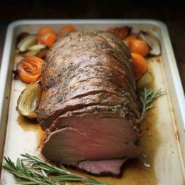 reheat beef roast in the oven