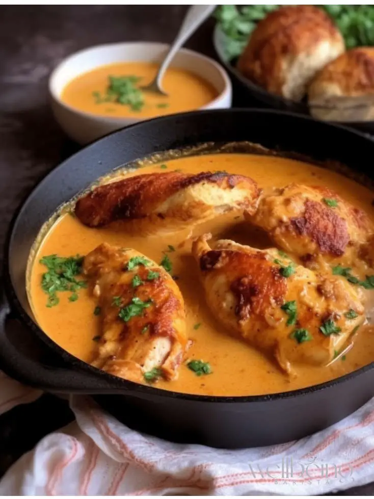 chicken bouillabaisse with rouille sauce