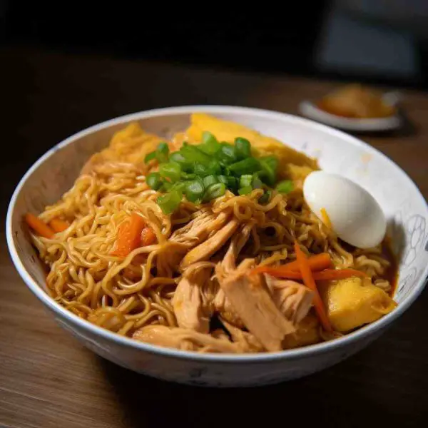 Yock Noodles Recipe with Chicken Yock a Mein