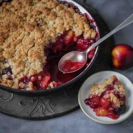 plum crumble mary berry