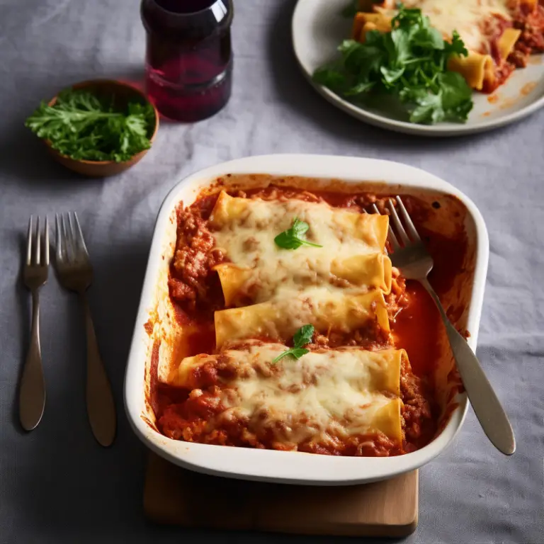 Mary Berry Beef Cannelloni Recipe