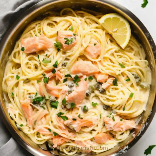 Mary Berry Smoked Salmon Pasta Lemon Caper Angel Hair