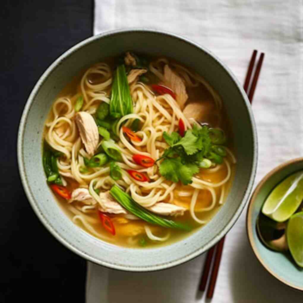 Mary Berry Thai Green Chicken Noodle Soup