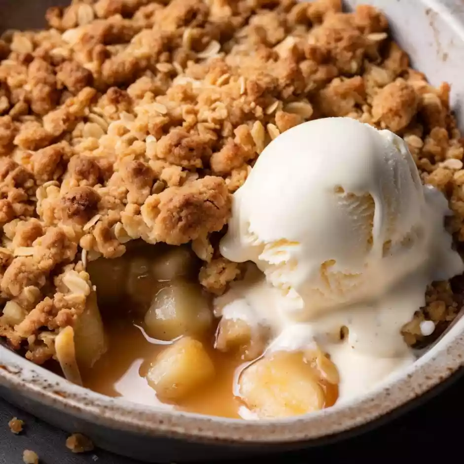 Easy Mary Berry Apple Crumble
