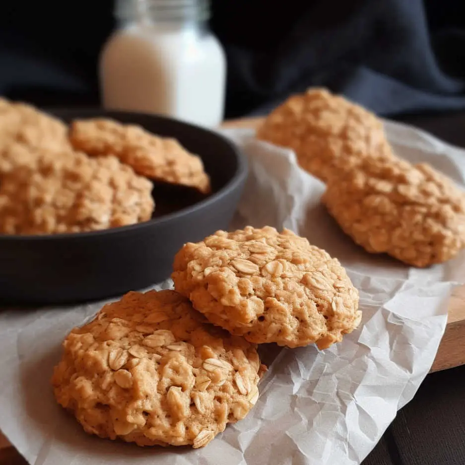oat ginger crunch cookies mary berry