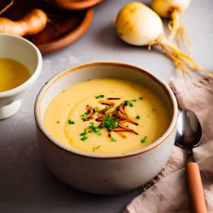 mary berry parsnip soup with chives and roasted parsnips