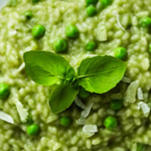 Pea and Feta Risotto