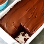 brownie chocolate oat bake