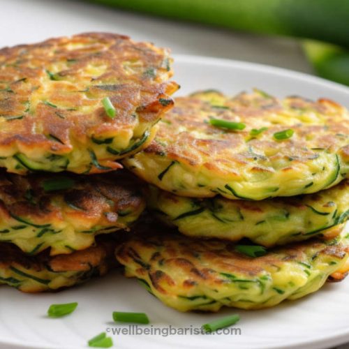 zucchini pancakes with parmesan cheese