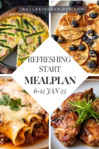 Meal Plans for a Refreshing Start Of Year