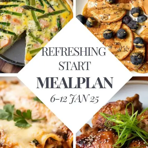 Meal Plans for a Refreshing Start Of Year