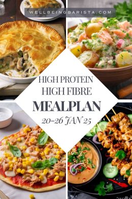 High Protein High Fibre Meal Plan for January