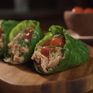 maldivian mashuni inspired tuna wrap with tomatoes