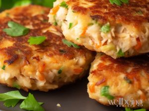 Gochujang Spiced Tuna Patties with Green Onions