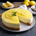 digestive biscuit base no bake limoncello cheesecake
