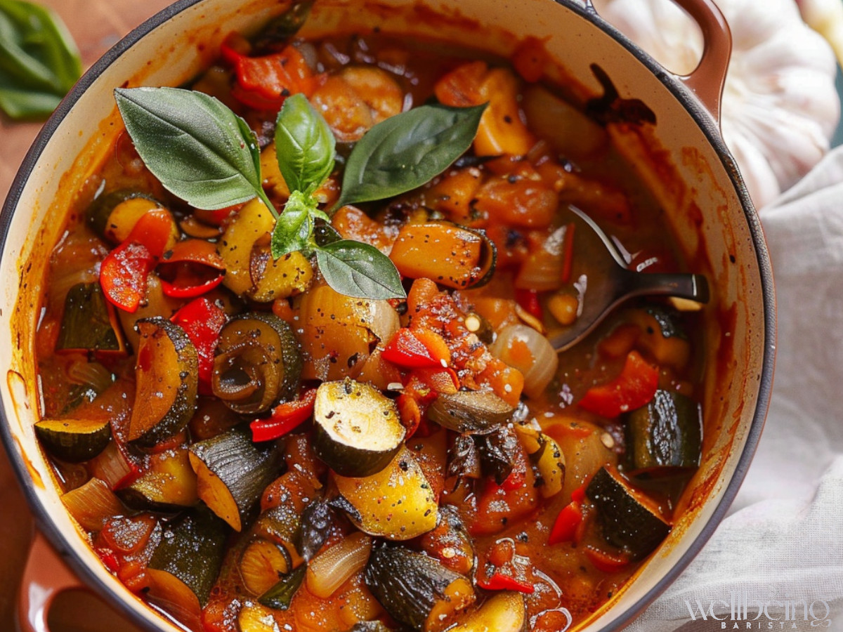 Easy Mediterranean Diet Ratatouille Recipe (Vegetarian)