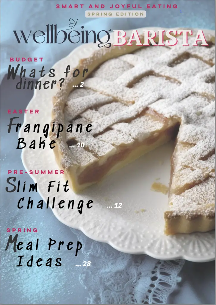 Spring Recipe Magazine Cover