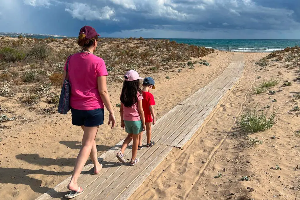 Beach Trekking In Sicily