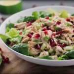 pomegranate chicken with almonds
